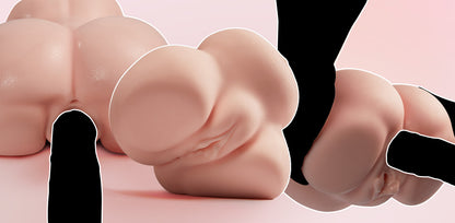 Dicker Bauch – Praller Oberkörper mit zwei Kanälen