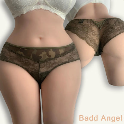 Culotte Camouflage & Dentelle – Désarmante Tentation