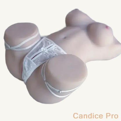 Culotte Harnais Dentelle Blanche – Ouverture Frontale