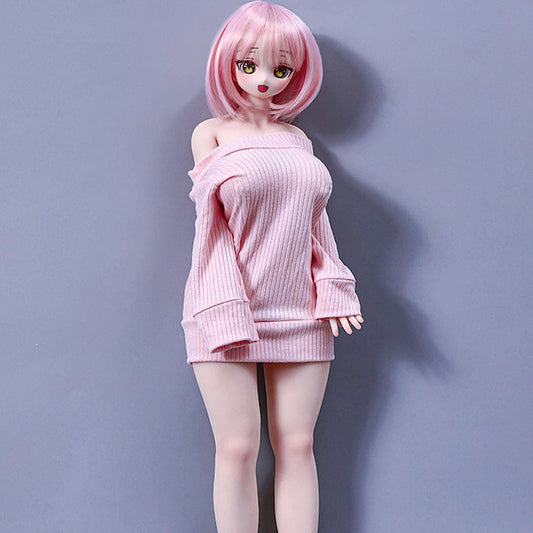Azami, Minidoll au corps silicone doux, léger J60P