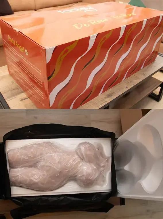 Wunderschöner böser Engel doll review packaging 2