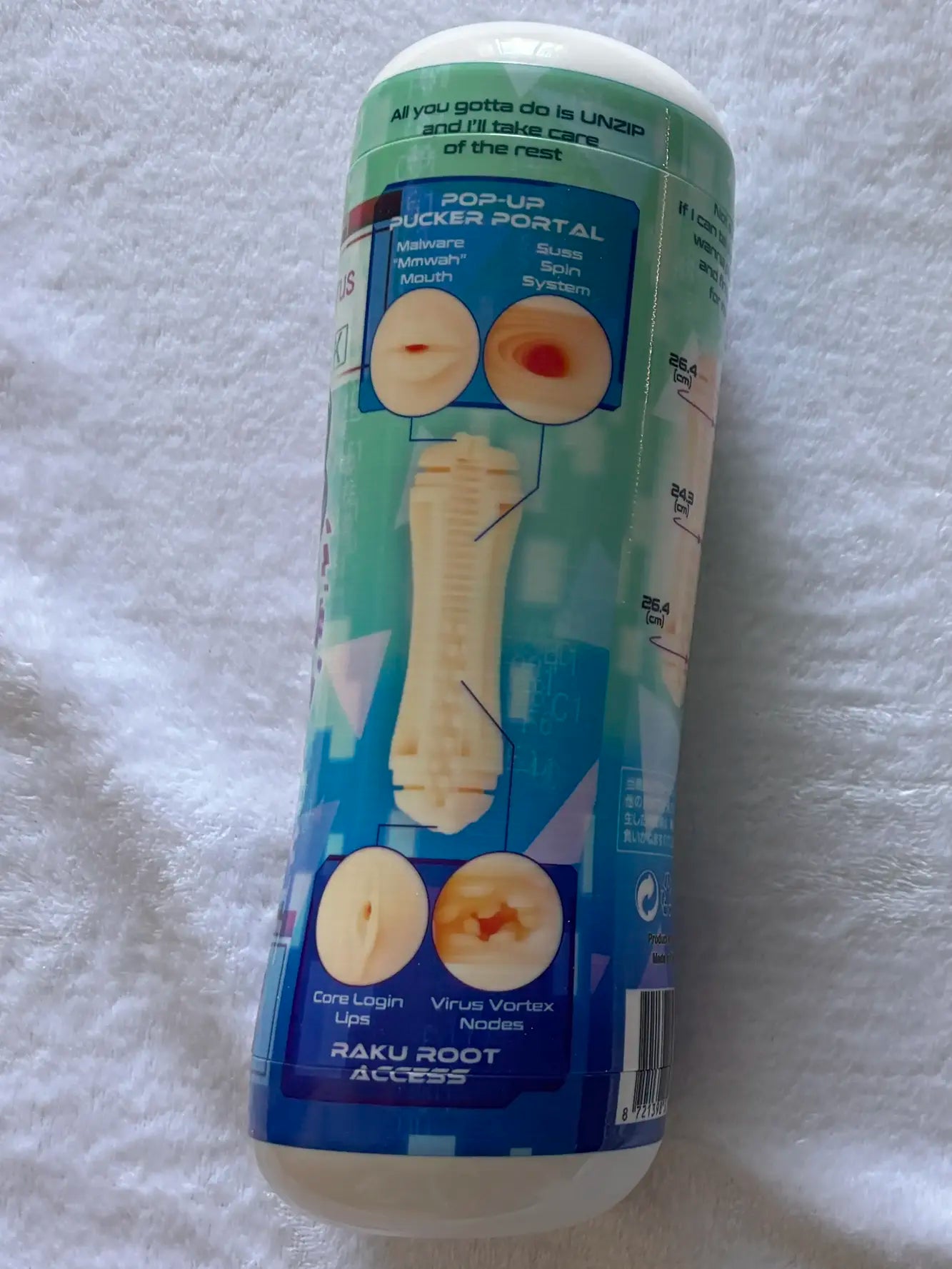 Raku Vtuber PDP review doll review packaging 3