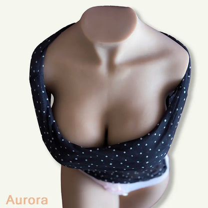 Schwarzes Tupfen-Top – Verspielte Transparenz