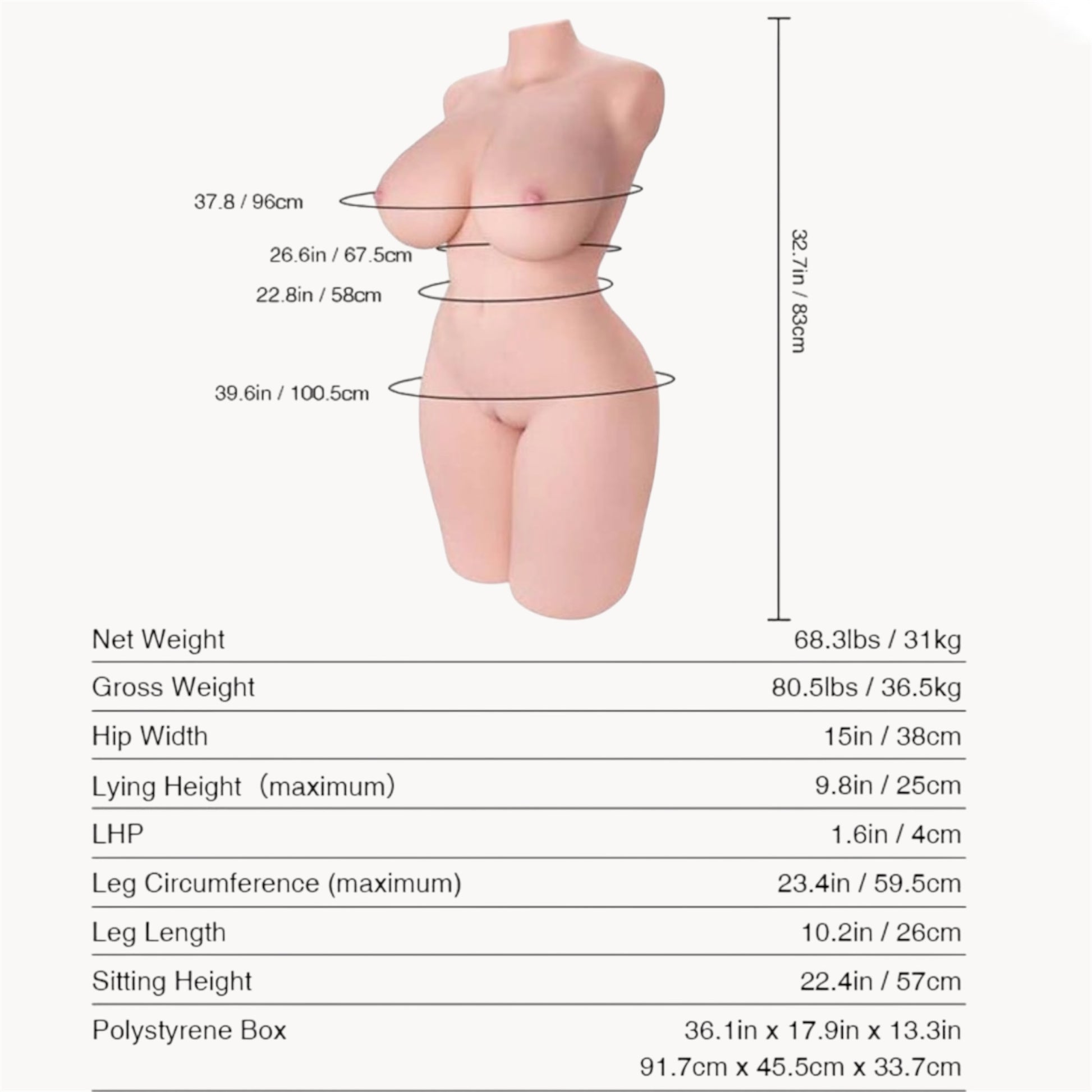 Monroe tantly naked measurement view 