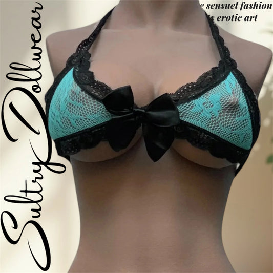 Emerald Naughty Top – Seductive Lace