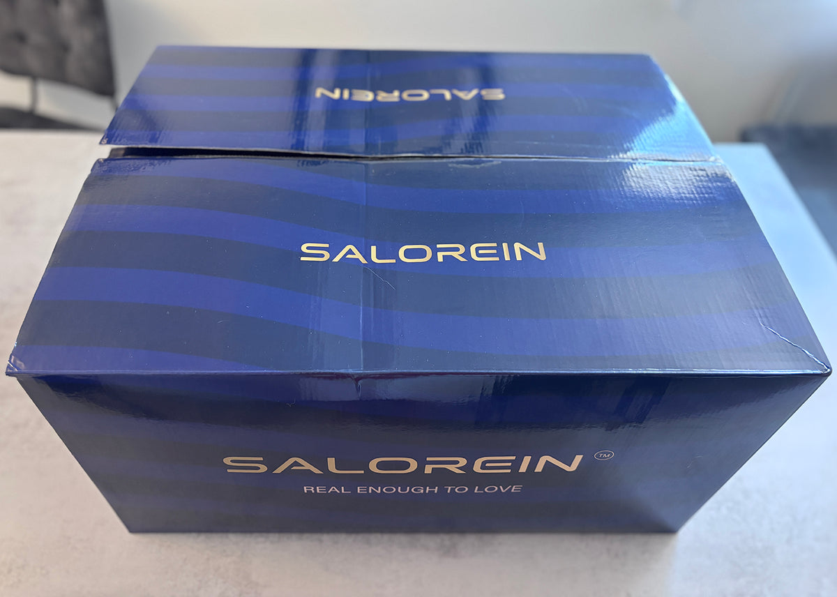 Sabrina ausgepackt – eine Puppe von Salorein doll review packaging 1