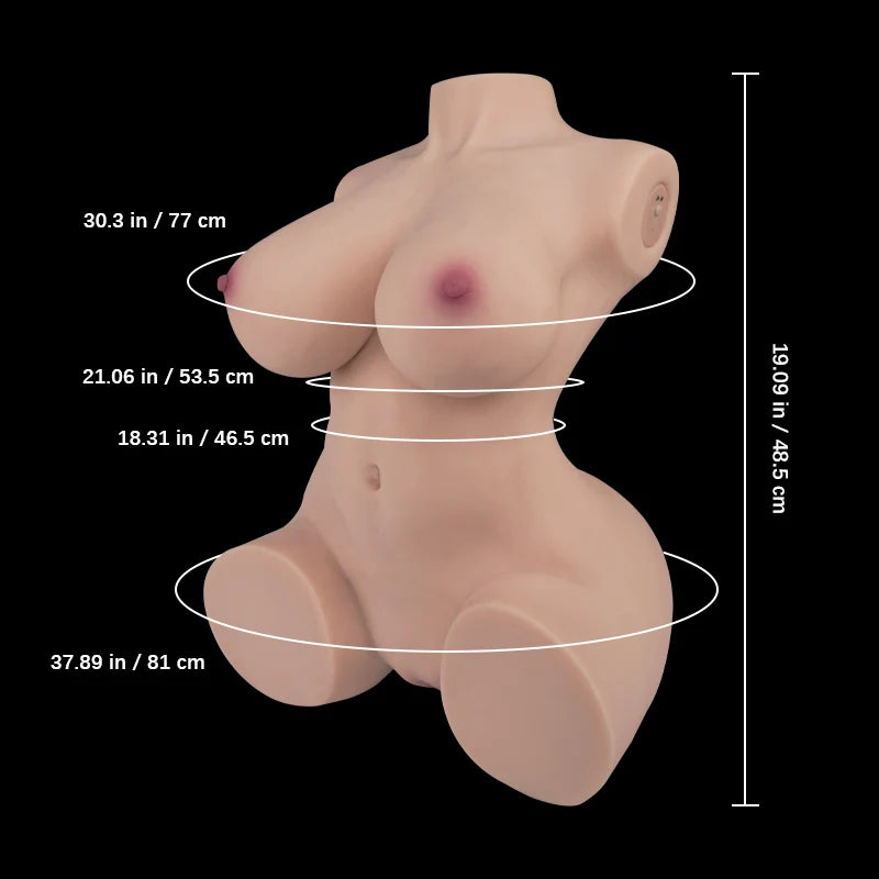 Sabrina – Flagship Interactive Suction Sex Doll Torso