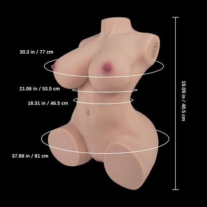 Sabrina – Flagship Interactive Suction Sex Doll Torso