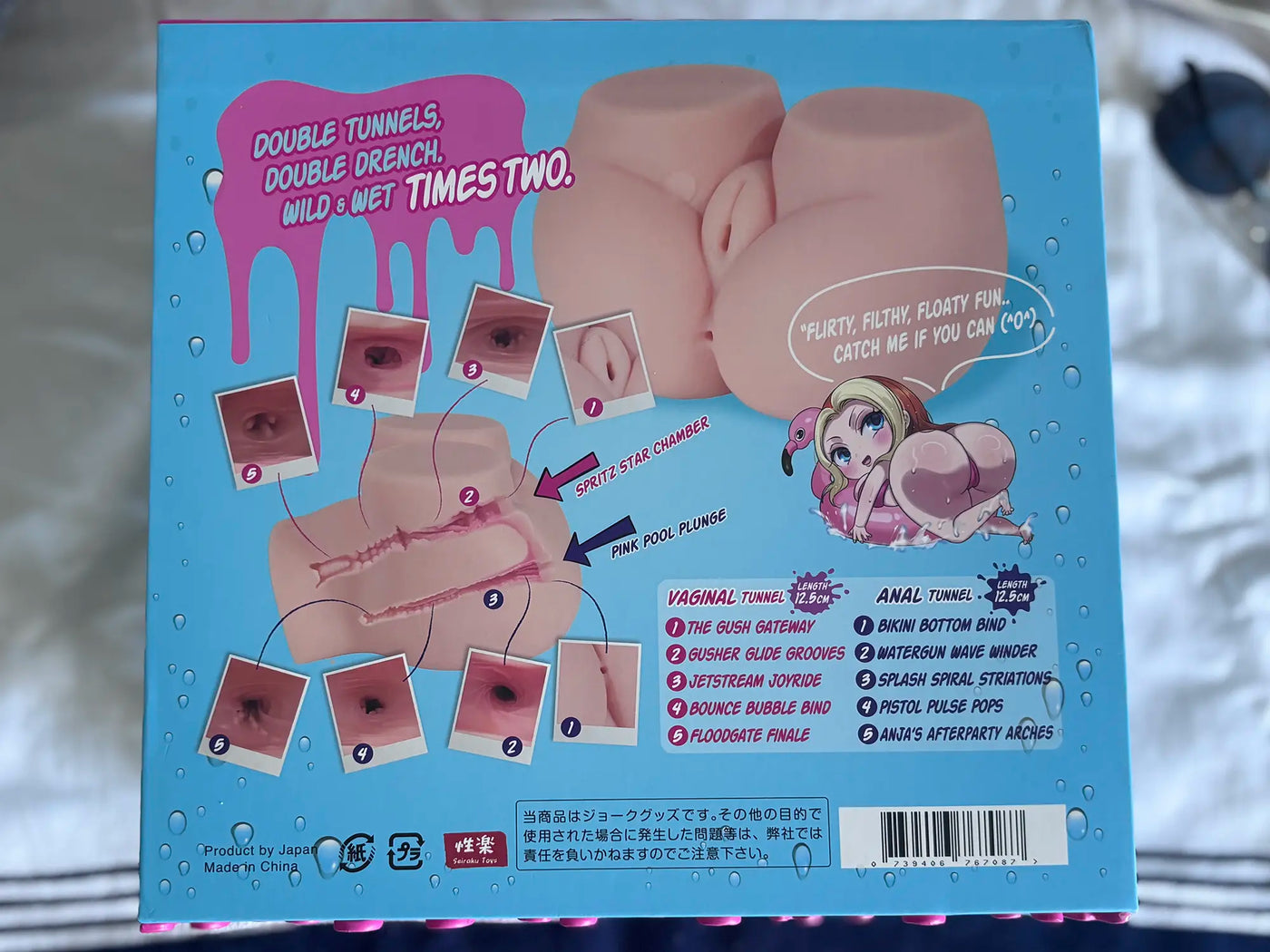 Anja Amelia’s Chubby Hip – Freche Kurven, Poolside-Verführung doll review packaging 4