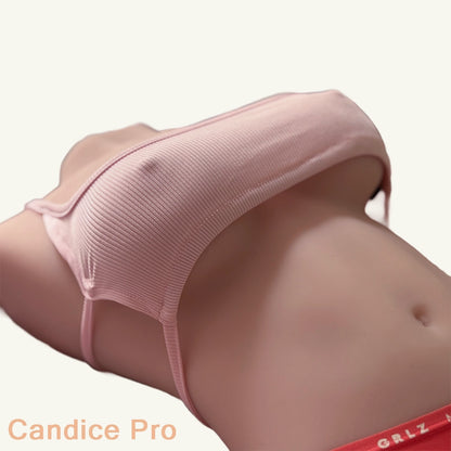 Top Rose Pâle – Coupe Courte, Douce Séduction