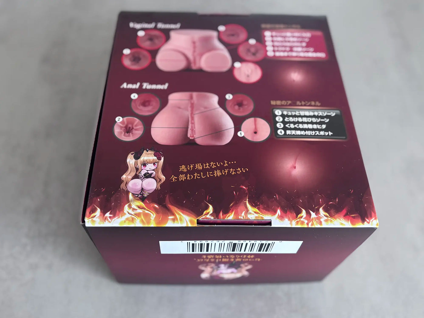 Review de Cherry Mini – Petite Reine, Plaisir Sans Limite doll review packaging 3