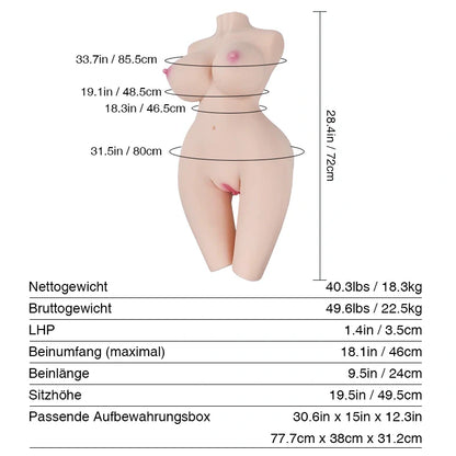 monica best hentai sexdoll torso for breast fun sexy curves size chart