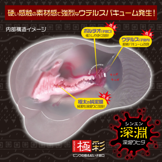Gokusai Uterus X Hard Version – Rezension doll review packaging 4