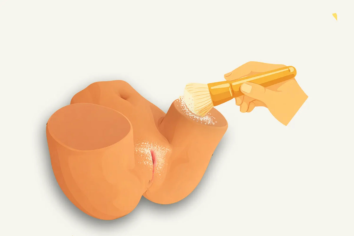 Guida alla manutenzione dell'onahole: applicazione della polvere