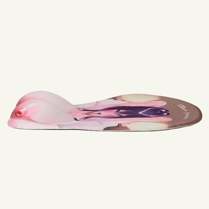 Tapis de Souris Nipple F – Tétons Affolants, Désirs au Bout des Doigts