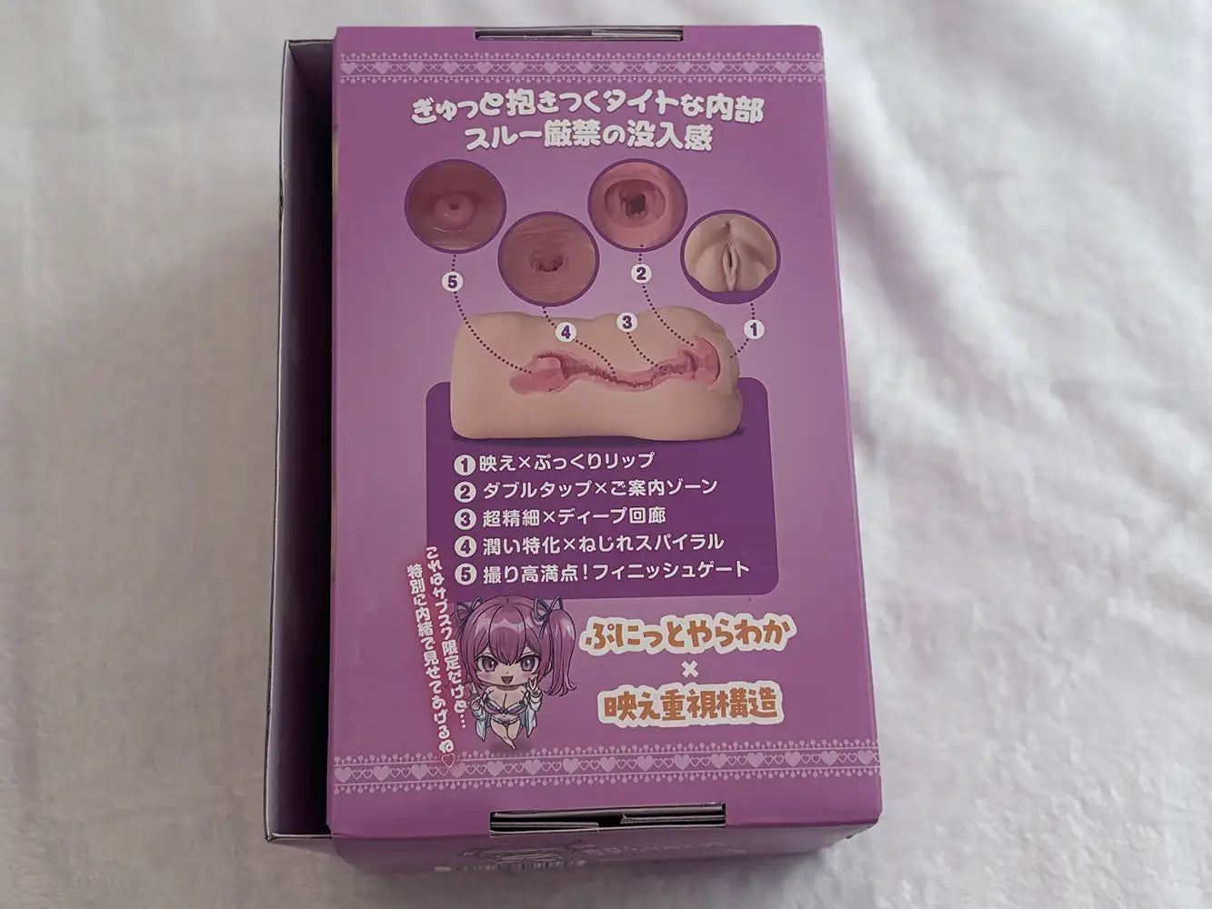 Puffed Pussy Onahole doll review packaging 3