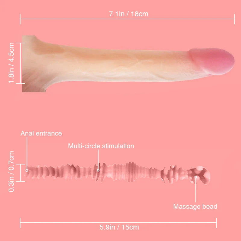 Sarina – Heißer Trans-Torso mit großem Schwanz und ultraweichen Titten