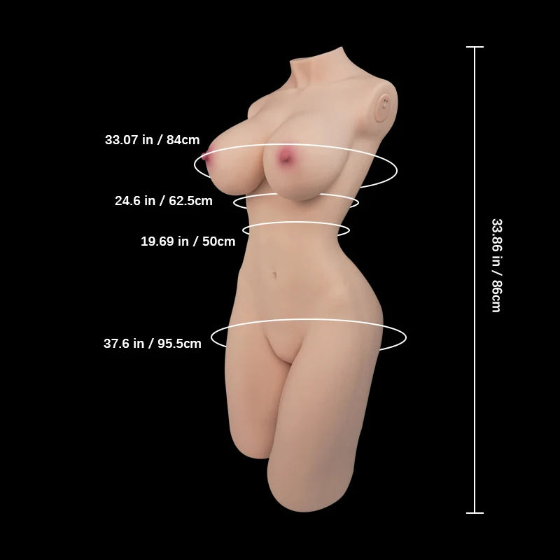 Valentina - Slender & Curvy Suction Torso